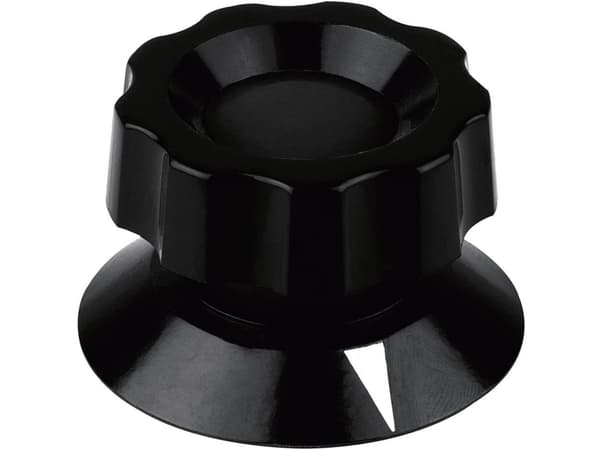 Mentor 474.91 Knob Black Ø Xh 58mm X 35.5mm 1 Pc