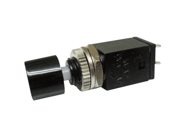 Miyama DS-410, BK Tryckknapp 125 V/AC 3 A 1 x Av/(På) Beröring (L x B x H) 10 x 10 x 36,9 mm 1 st