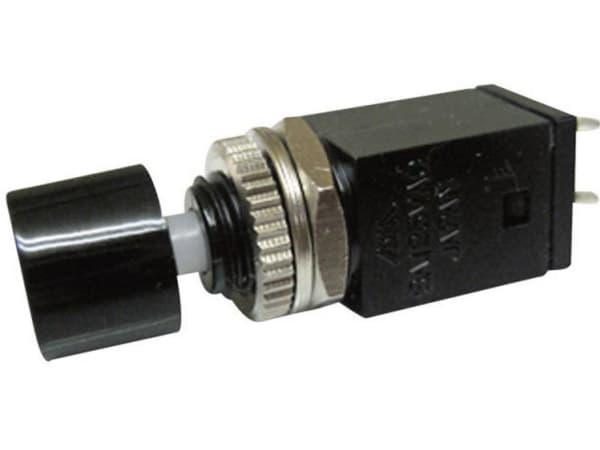 Miyama DS-410, BK Tryckknapp 125 V/AC 3 A 1 x Av/(På) Beröring (L x B x H) 10 x 10 x 36,9 mm 1 st