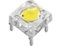 Miniatyrbild 1 av 2: Nichia NSPWR70CSS-K1 LED med ledninger Hvid Rektangulær 7.6 x 7.6 mm 80 ° 50 mA 3.1 V
