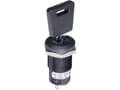Pikkukuva 1 / 2: NKK-kytkimet CKM12BFW01 Avainkytkin 250 V/AC 3 A 1 x On/On 1 x 90 ° 1 kpl
