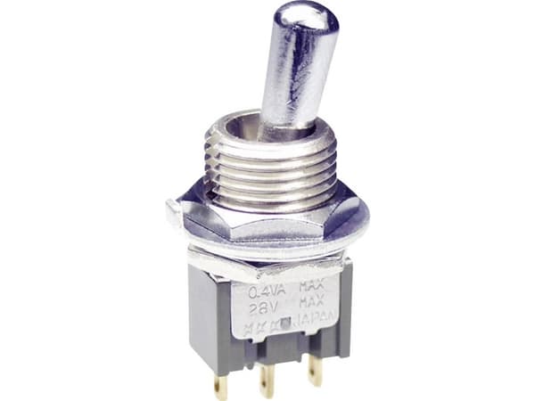 NKK Switches M2028SS4W01 Keinukytkin 250 V/AC 3 A 2 x (On)/Off/(On) Kosketus/0/Kosketus 1 kpl