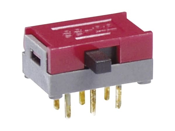 NKK Switches SS22SDP2 Skydekontakt 30 V/DC 0.1 A 2 x On/On 1 stk