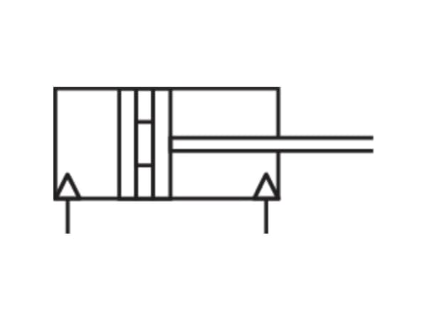 Norgren RM/8016/M/40 Rund cylinder Slaglängd: 40 mm 1 st
