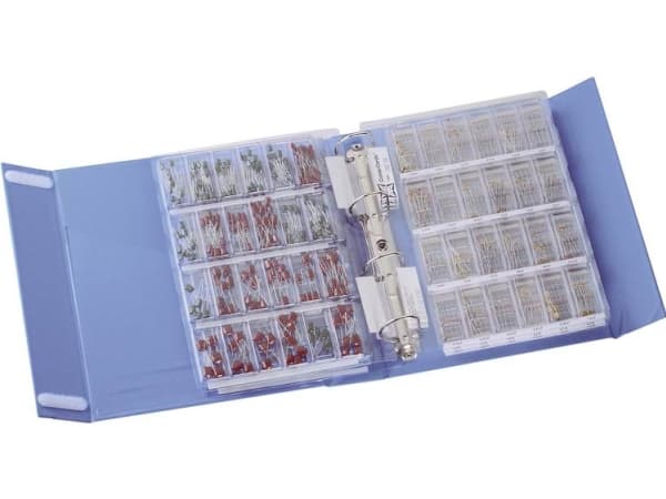 NOVA by Linecard COBS-01 Elektrolytkondensator sortiment med radial tråd 20 % 2070 Teile