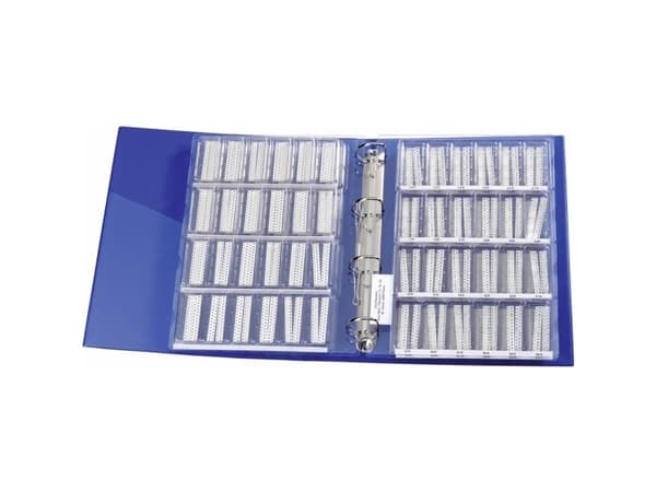 NOVA by Linecard Tjock beläggning - motståndssortiment SMD 0603 1 % 30 st
