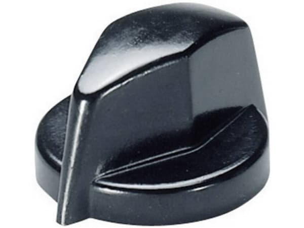 OKW A1311860 Ilmaisimella varustettu nuppi Musta (Ø x K) 18,8 mm x 12,5 mm 1 kpl 1 kpl