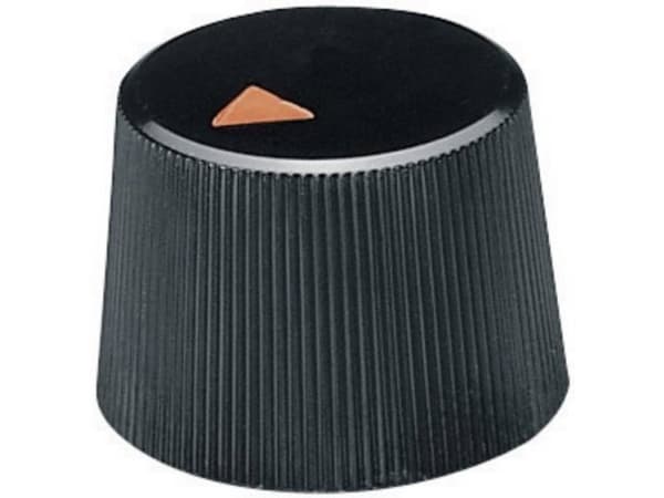 OKW A1316240 Vred med indikator Svart (Ø x H) 16,4 mm x 12,3 mm 1 st