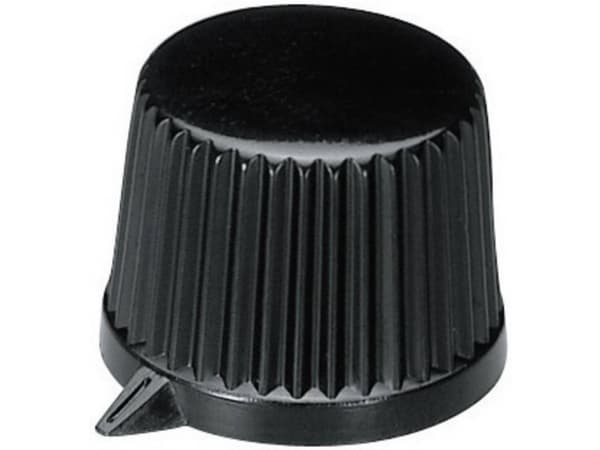 OKW A1613560 Nuppi Musta (Ø x K) 19,9 mm x 15,5 mm 1 kpl 1 kpl