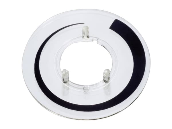 OKW A4423020 Vaakakiekko Kynnysmerkintä Sopii painikkeeseen Nuppi 23 mm 1 kpl 1 kpl