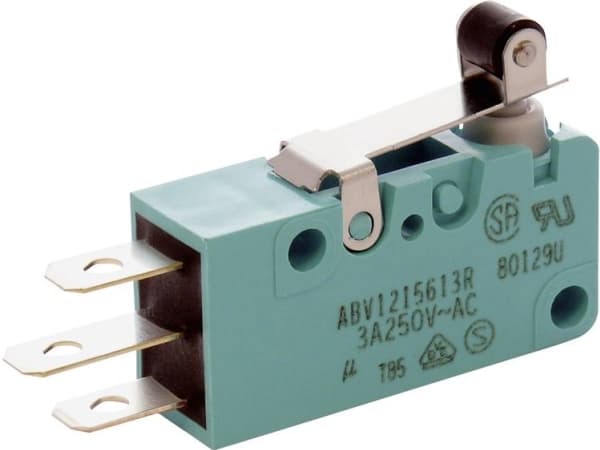 Panasonic mikrokontakt ABV1215603R 250 V/AC, 30 V/DC 3 A 1 x On/(On) IP67 Tryckknappsslut 1 st