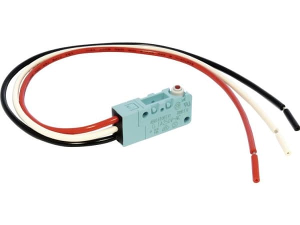 Panasonic ABV1610513 Mikrokontakti ABV1610513 250 V/AC, 30 V/DC 3 A 1 x On/(On) IP67 Painonappipää 1 kpl