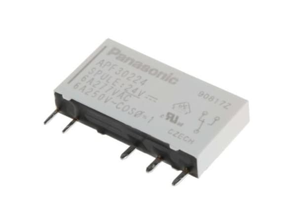 Panasonic APF30224 Tryckrelä 24 V/DC 6 A 1 x växelkontakt 1 st