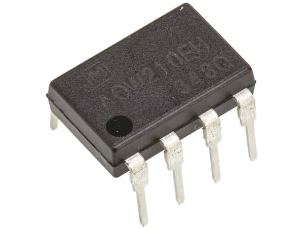 Panasonic AQW210EH PhotoMOS-rele 1 kpl 2 x rajakytkin 350 V/DC, 350 V/AC 120 mA Napojen lukumäärä: 8 kpl