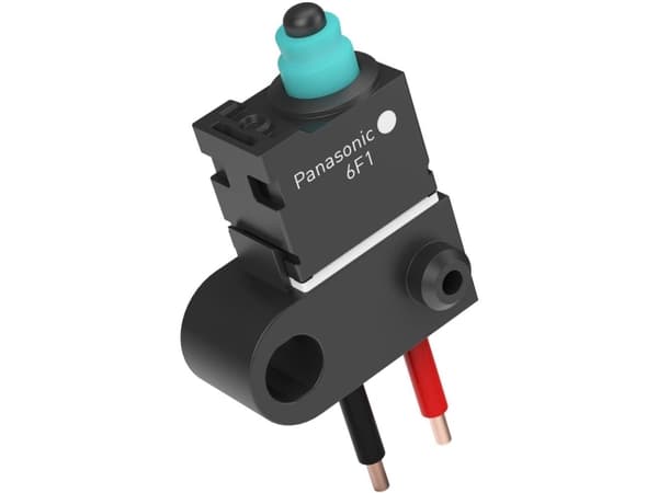 Panasonic mikrokontakt ASQM11620-A 16 V/DC 50 mA 1 x On/(Off) IP67 Tryckknappsslut 1 st