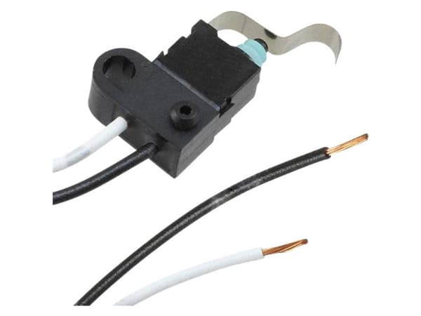 Panasonic mikrokontakt ASQM11638-A 16 V/DC 50 mA 1 x Av/(På) IP67 Tryckknappsänd 1 st