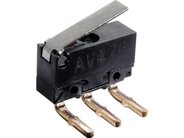 Panasonic Micro Switch Av462461j 30 V/Dc 0.5 A 1 X On/On Ip40 Momentary 1 Pc