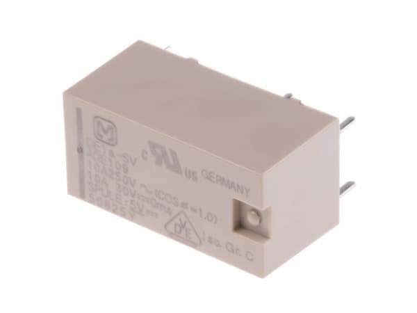 Panasonic DE1A5 Print relä 5 V/DC 10 A 1 x gränskontakt 1 st