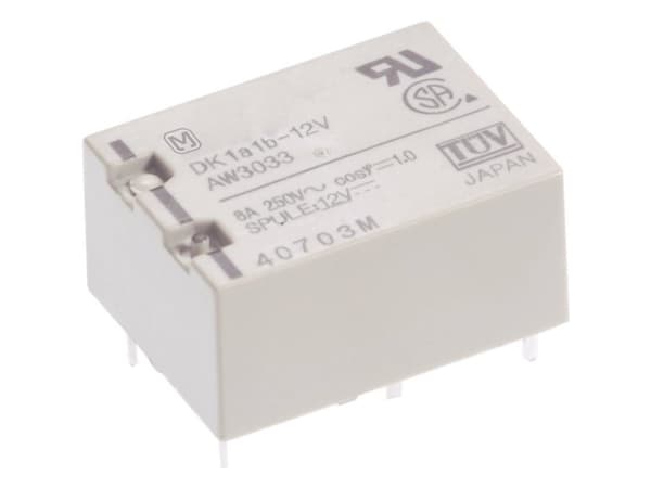 Panasonic DK1A-12V-F Tryckrelä 12 V/DC 10 A 1 x gränslägesbrytare 1 st