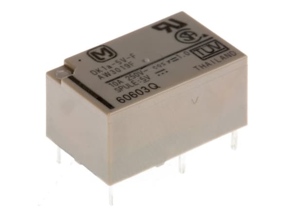 Panasonic DK1A-5V-F Tryckrelä 5 V/DC 10 A 1 x gränssignal 1 st
