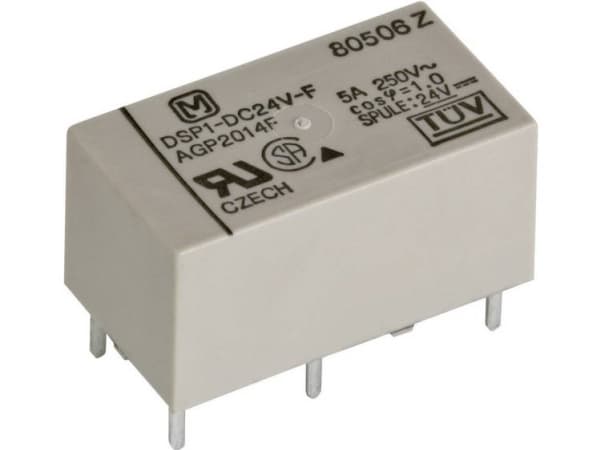 Panasonic DSP15FD Print relä 5 V/DC 5 A 1 x slutkontakt, 1 x brytkontakt 1 st