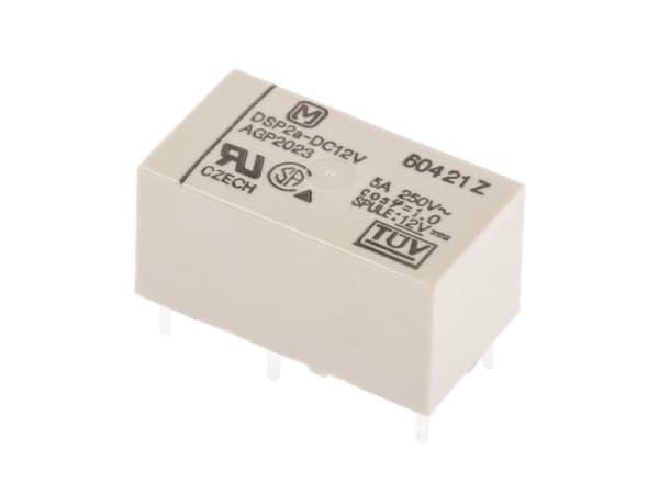 Panasonic DSP2A12 Printrelæ 12 V/DC 5 A 2 x sluttekontakt 1 stk
