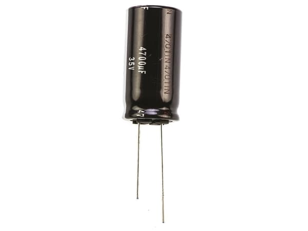 Panasonic ECA1VHG472 Elektrolytkondensator med radiell tråd 7,5 mm 4700 µF 35 V 20 % (Ø x H) 18 mm x 35,5 mm 1 st