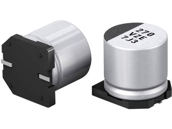 Panasonic EEHZE1J560P Elektrolyyttikondensaattori SMD 56 µF 63 V 20 % (Ø x K) 10 mm x 10,2 mm 1 kpl 1 kpl