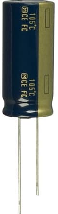 Miniatyrbild 3 av 4: Panasonic EEUFC1V332 Elektrolytkondensator med radiell tråd 7,5 mm 3300 µF 35 V 20 % (Ø x H) 18 mm x 35,5 mm 1 st