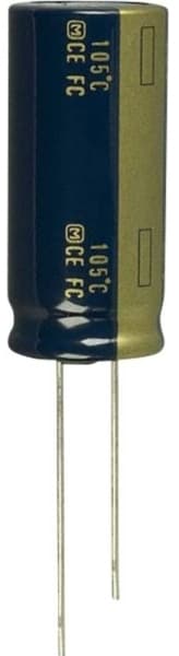 Panasonic EEUFC1V332 Elektrolytkondensator med radiell tråd 7,5 mm 3300 µF 35 V 20 % (Ø x H) 18 mm x 35,5 mm 1 st