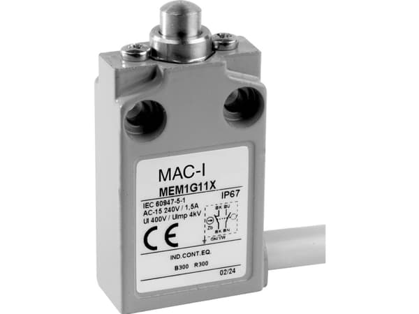 Panasonic MEM1G11ZD Slutstoppskontakt 24 V 5 A Stämpel IP67 1 st