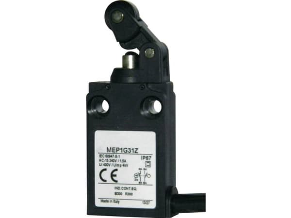 Panasonic MEP1G31Z MEP1G31Z Endestopkontakt 24 V 5 A Rullearm IP67 1 stk