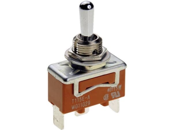 Panasonic T115HULCSAFJ Vippbrytare 250 V/AC 15 A 1 x On/Off/(On) Klickande/0/Tappande 1 st