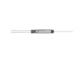 Miniatyrbild 2 av 2: PIC HSR-834WT Reed-kontakt 1 x skiftekontakt 500 V/DC, 500 V/AC 3 A 100 W