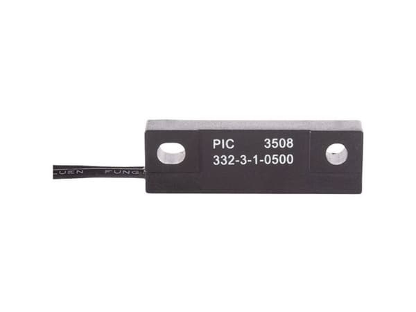 PIC MS-332-3 Reed-kontakt 1 x sluttekontakt 200 V/DC, 140 V/AC 1 A 10 W