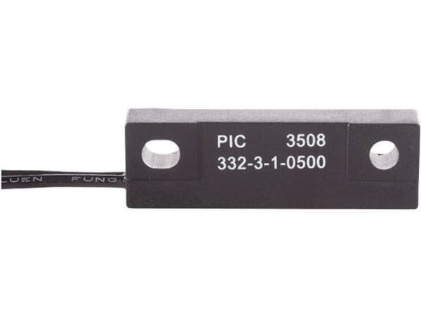PIC MS-332-3 Reed-kontakt 1 x sluttekontakt 200 V/DC, 140 V/AC 1 A 10 W