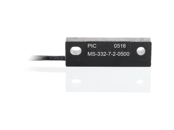 PIC MS-332-7-2-0500 Reedkontakt 1 x brydekontakt 175 V/DC, 120 V/AC 0,25 A 5 W, 5 VA