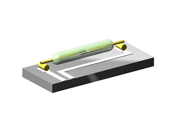 PIC PMC-2021T2530 Reed-kytkin 1 x rajakytkin 200 V/DC, 250 V/AC 1,5 A 50 W, 50 VA Lasipolttimon pituus:20 mm
