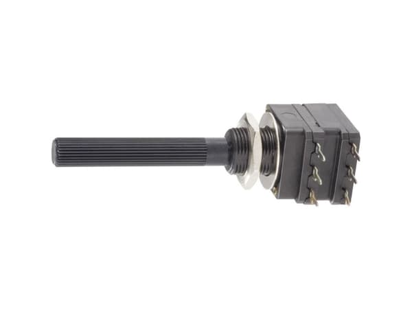 Piher PC16DH-10IP06472A2020MTA PC16DH-10IP06472A2020MTA Drejepotentiometer Stereo 0.2 W 4.7 kΩ 1 stk