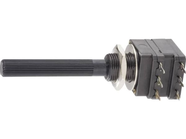 Piher PC16DH-10IP06472A2020MTA PC16DH-10IP06472A2020MTA Drejepotentiometer Stereo 0.2 W 4.7 kΩ 1 stk