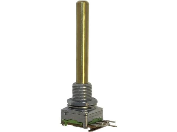 Potentiometer Service RD1601F-20FV-50R-B10K-602 65000-01600-9005/B10K Drejepotentiometer 1-gear Mono 0.2 W 10 kΩ 1 stk