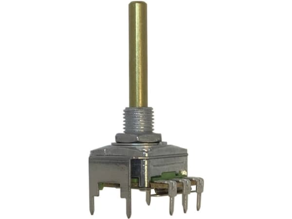 Potentiometer Service RD1601F-40B4-30R6-B25K-601 63250-21400-3006/B25K Drejepotentiometer 1-gear Mono 0.2 W 25 kΩ 1 stk