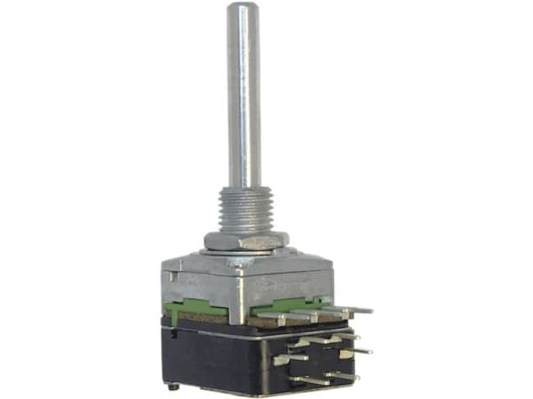 Potentiometer Service 63250-01402-5834/B5K Roterande potentiometer 1-växlad, med tryck- och dragkontakt Mono 0,2 W 5 kΩ 1 st