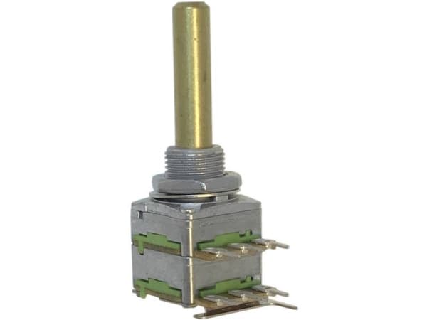 Potentiometer Service RD1602F-20F4-30R-B25K-602 63256-02600-4166/B25K Drejepotentiometer 1-gear Stereo 0.2 W 25 kΩ 1 stk