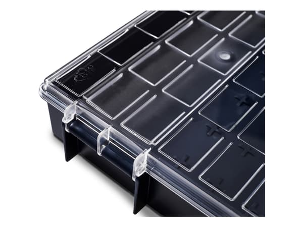 raaco CarryLite 55 4x8-16, Blå, Polykarbonat (PC), Polypropylen (PP), 337 mm, 278 mm, 57 mm, 948 g