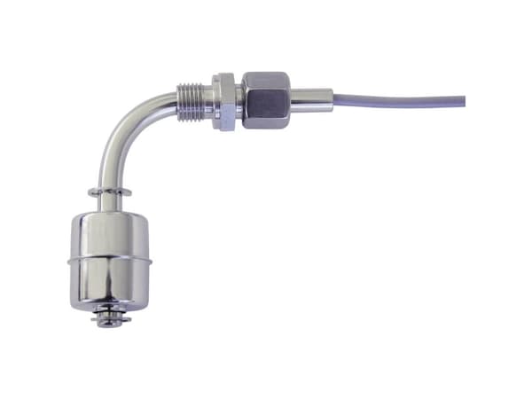 REED Electronics R1/4/verst.-EO/S-L75/WI35-E27Z-1mPVC Svømmekobler 230 V/AC 0,4 A 1 x sluttekontakt, 1 x brydekontakt IP67 1 stk 1 stk