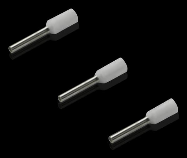 Rittal AS 4050.730, Vit, Koppar, Polypropylen (PP), 8 mm, 2,8 mm, 500 styck