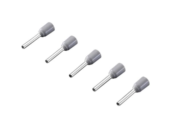 Rittal 4050.743 Kabelsko 0.75 mm² Delvist isoleret Grå 500 stk