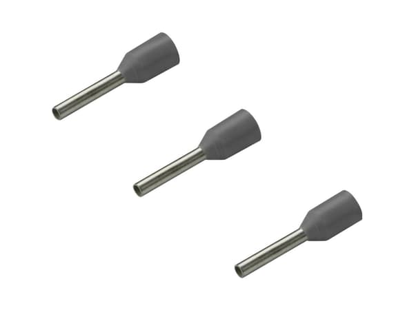 Rittal 4050.743 Kabelsko 0.75 mm² Delvist isoleret Grå 500 stk