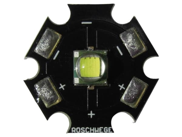 Roschwege HighPower-LED Lämmin valkoinen 10 W 220 lm 3,1 V 1500 mA